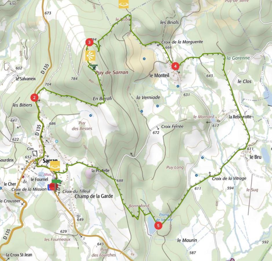 Vitrac-sur-Montane Gite Nature Le Moulin מראה חיצוני תמונה